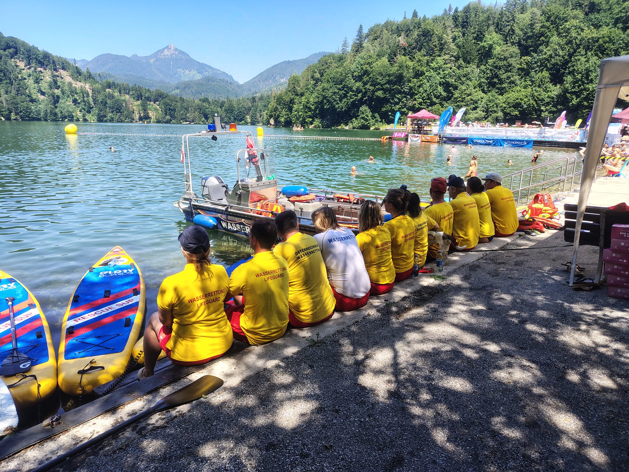 Photo of lifeguards